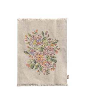 Maileg Rug Flowers Large Tapijt voor Muizen Maileg Rug Flowers Large Tapijt voor Muizen