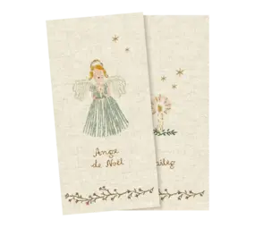 Maileg Napkin Angel Blue Small Servetten Maileg Napkin Angel Blue Small Servetten