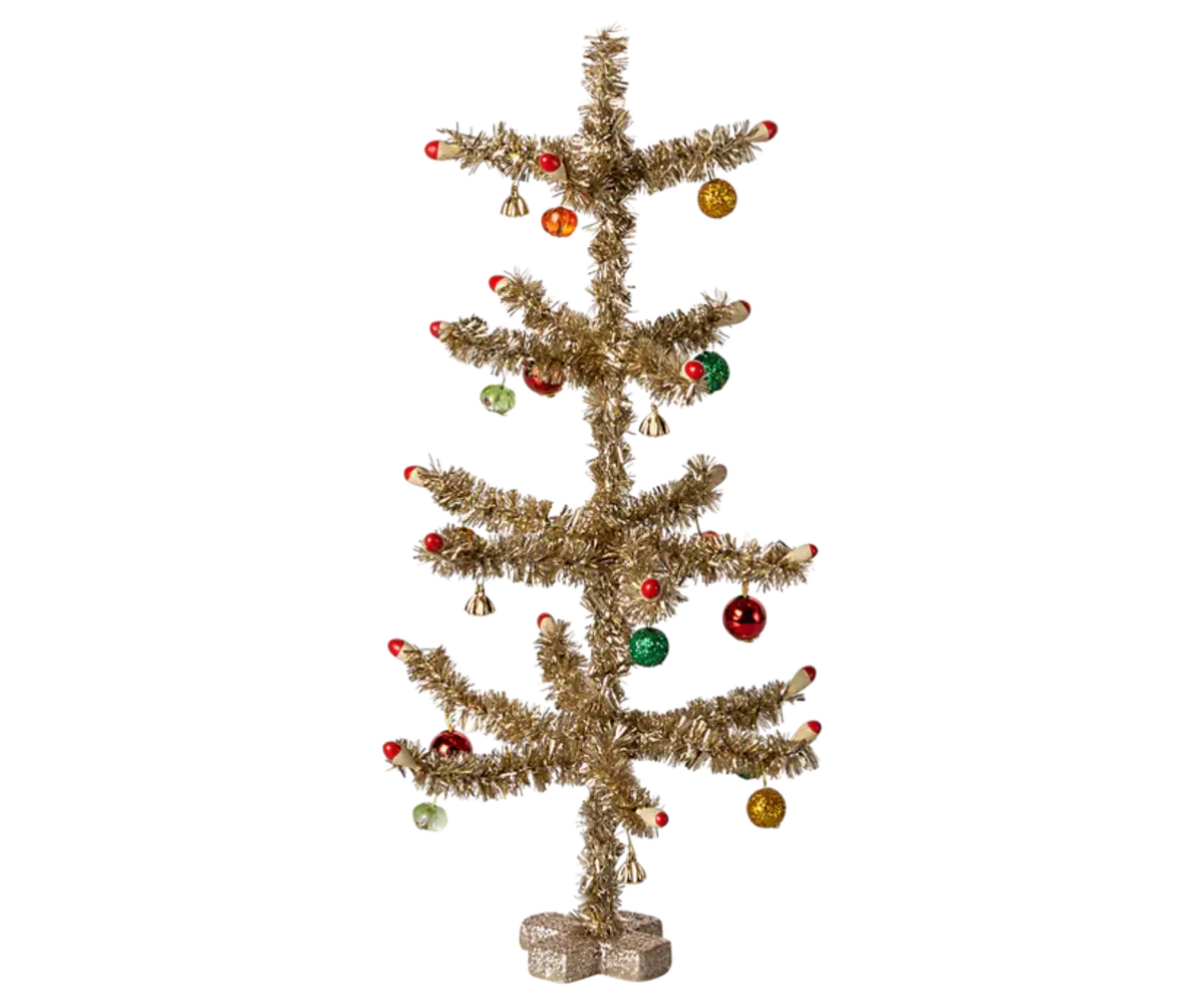 Maileg Kerstboom Goud en Groen 25 cm Maileg Kerstboom Goud en Groen 25 cm