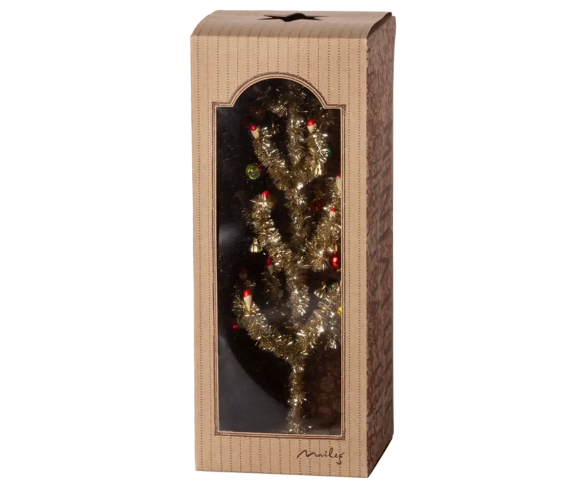 Maileg Kerstboom Goud en Groen 25 cm Maileg Kerstboom Goud en Groen 25 cm