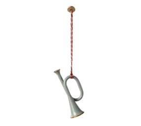 Maileg Kersthanger Trumpet Mint Oranament Maileg Kersthanger Trumpet Mint Oranament