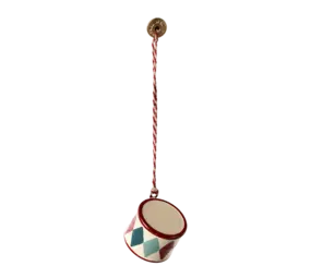Maileg Kersthanger Metal Small Drum Oranament Maileg Kersthanger Metal Small Drum Oranament
