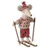 Maileg Winter Mouse met Ski set Moeder Muis Maileg Winter Mouse met Ski set Moeder Muis