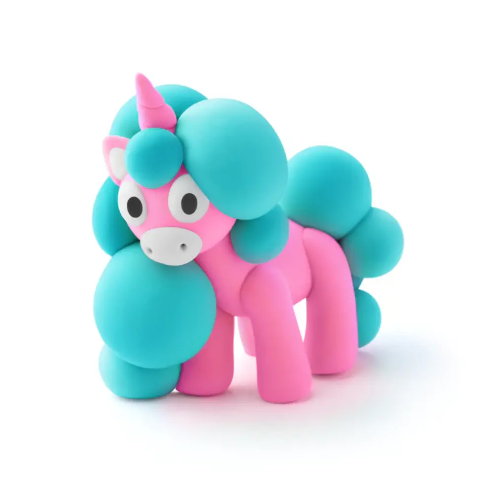 Hey Clay Interactieve Boetseerklei Rainbow Unicorn Cloudy (3 kleuren) Hey Clay Interactieve Boetseerklei Rainbow Unicorn Cloudy (3 kleuren)