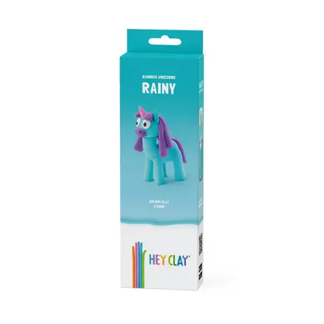 Hey Clay Interactieve Boetseerklei Rainbow Unicorn Rainy (3 kleuren)