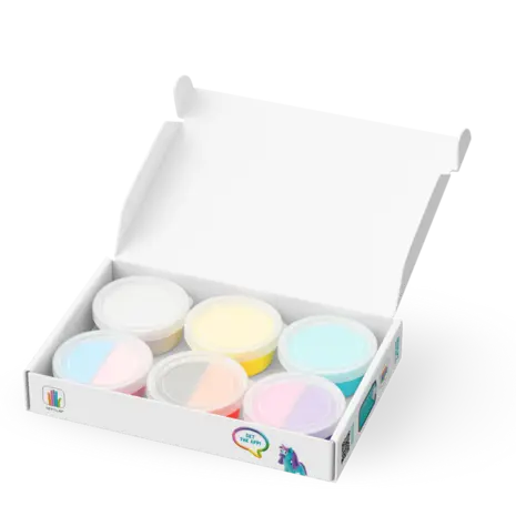 Hey Clay Interactieve Boetseerklei Rainbow Unicorns (6 kleuren) Hey Clay Interactieve Boetseerklei Rainbow Unicorns (6 kleuren)