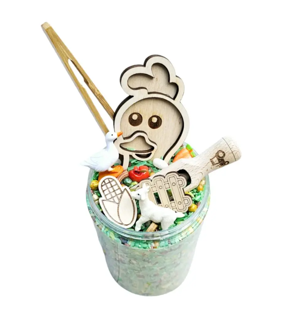 SensoryFun PourAndPlay Pot Farm