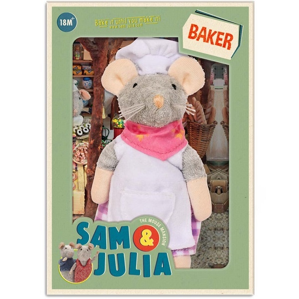 Knuffelmuis de Bakker afbeelding