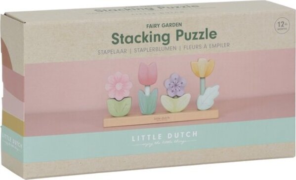 Little Dutch Houten  Stapelaar Bloemen - Fairy Garden Little Dutch Houten  Stapelaar Bloemen - Fairy Garden