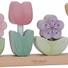 Little Dutch Houten Stapelaar Bloemen - Fairy Garden Little Dutch Houten Stapelaar Bloemen - Fairy Garden