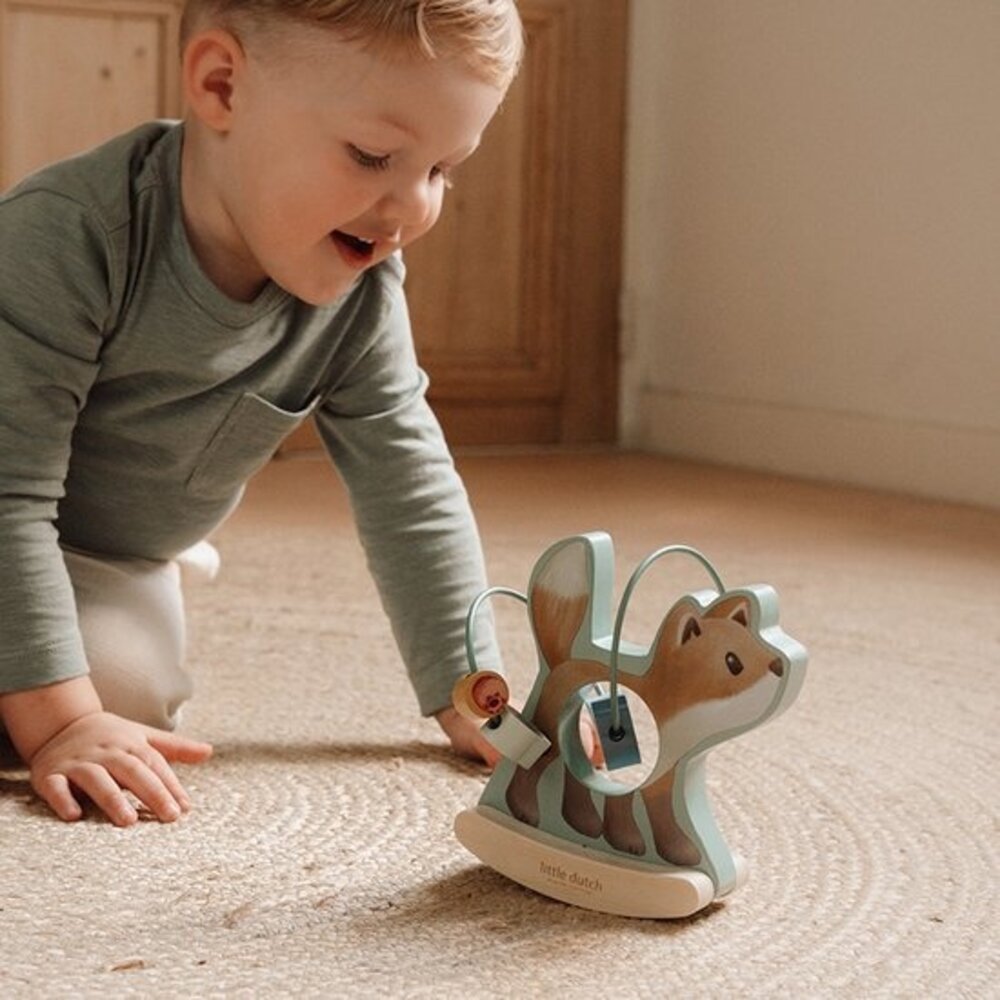 Little Dutch Activiteitenspiraal Wiebeldier Vos - Forest Friends Little Dutch Activiteitenspiraal Wiebeldier Vos - Forest Friends