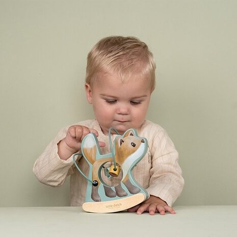 Little Dutch Activiteitenspiraal Wiebeldier Vos - Forest Friends Little Dutch Activiteitenspiraal Wiebeldier Vos - Forest Friends