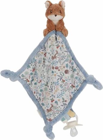 Little Dutch Knuffeldoekje Vos met print - Forest Friends Little Dutch Knuffeldoekje Vos met print - Forest Friends