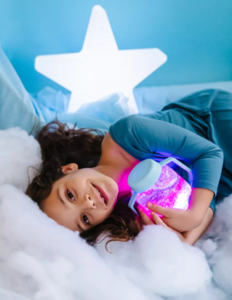 Glo Pals Sensory Play Cup Frosty Blue Glo Pals Sensory Play Cup Frosty Blue