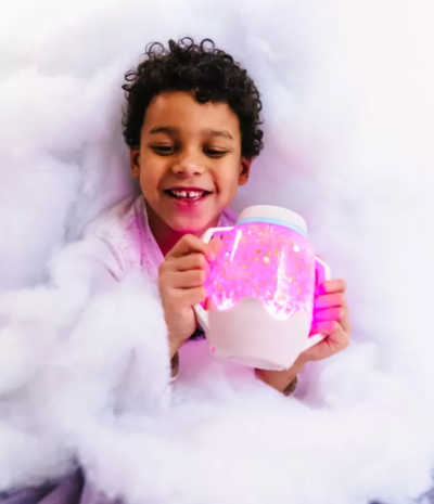 Glo Pals Sensory Play Cup Cloud Grey Glo Pals Sensory Play Cup Cloud Grey