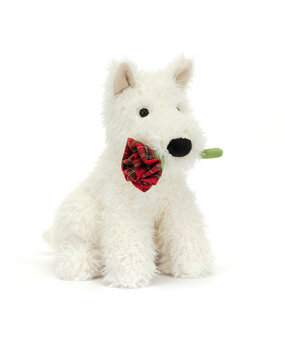 Jellycat Knuffel Munro Scottie Dog 'Love You'