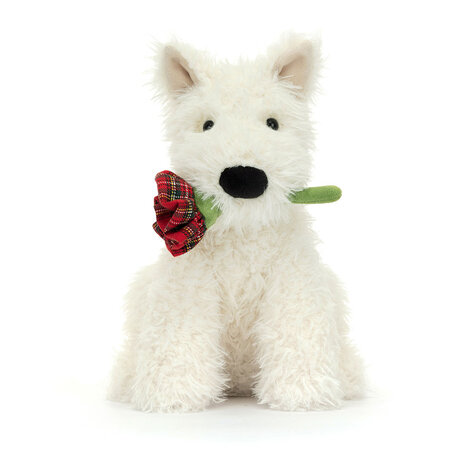 Jellycat Knuffel Munro Scottie Dog 'Love You' Jellycat Knuffel Munro Scottie Dog 'Love You'