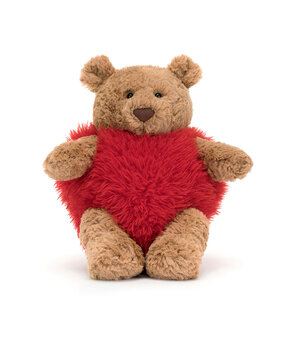 Jellycat Knuffel Bartholomew Bear Heartthrob