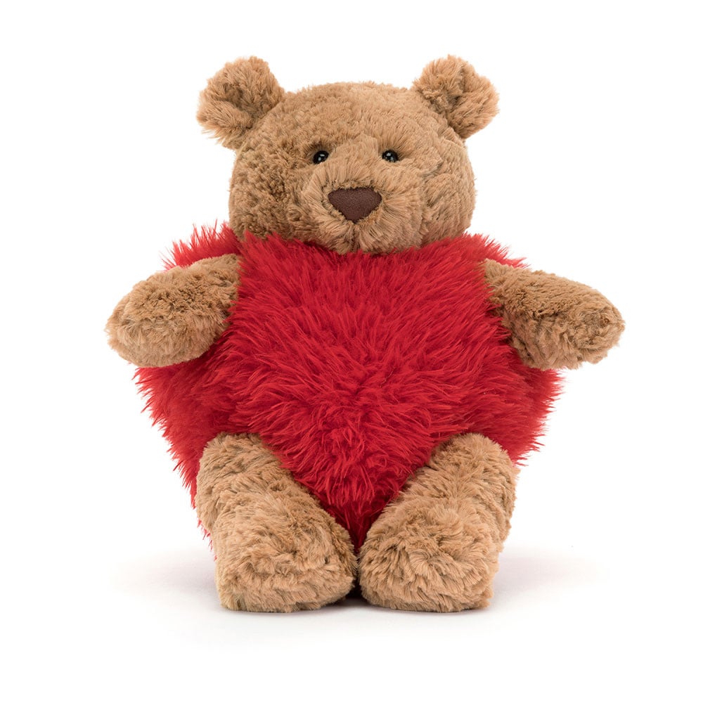 Jellycat Knuffel Bartholomew Bear Heartthrob