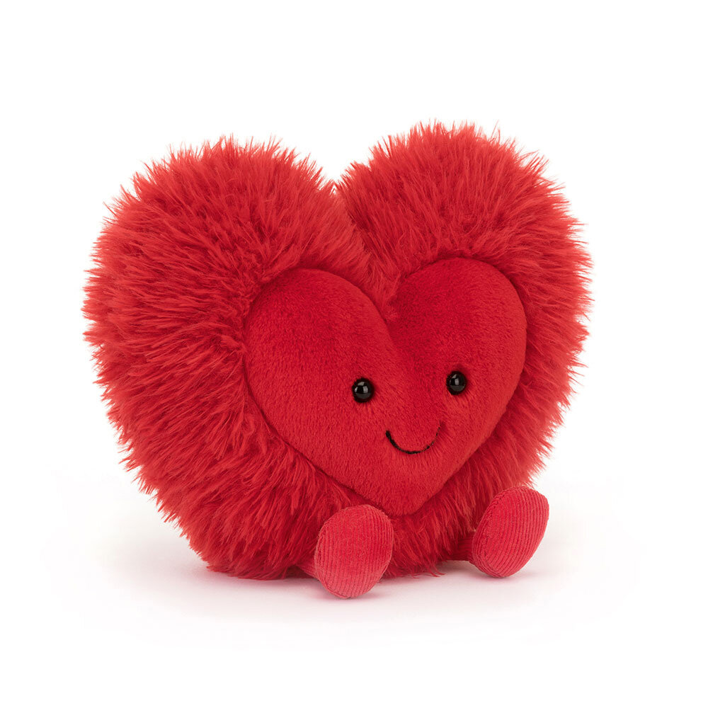 Jellycat Knuffel Amuseables Beatie Heart Large Jellycat Knuffel Amuseables Beatie Heart Large