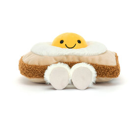 Jellycat Knuffel Amuseables Egglantine Egg On Toast Jellycat Knuffel Amuseables Egglantine Egg On Toast