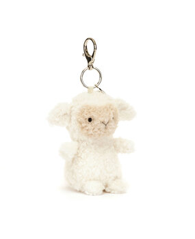 Jellycat Sleutelhanger Little Lamb Bag Charm