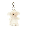 Jellycat Sleutelhanger Little Lamb Bag Charm Jellycat Sleutelhanger Little Lamb Bag Charm