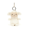 Jellycat Sleutelhanger Little Lamb Bag Charm Jellycat Sleutelhanger Little Lamb Bag Charm