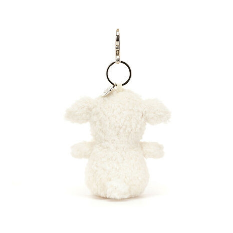 Jellycat Sleutelhanger Little Lamb Bag Charm Jellycat Sleutelhanger Little Lamb Bag Charm