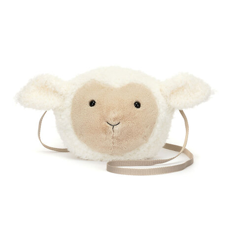 Jellycat Little Lamb Bag Tasje Jellycat Little Lamb Bag Tasje