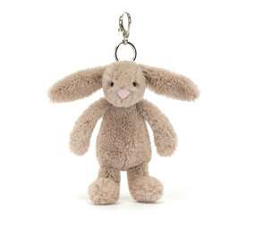 Jellycat Sleutelhanger Bashful Bunny Beige Bag Charm Jellycat Sleutelhanger Bashful Bunny Beige Bag Charm