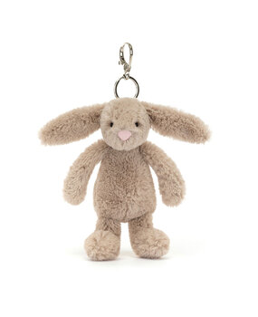 Jellycat Sleutelhanger Bashful Bunny Beige Bag Charm