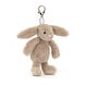 Jellycat Sleutelhanger Bashful Bunny Beige Bag Charm Jellycat Sleutelhanger Bashful Bunny Beige Bag Charm