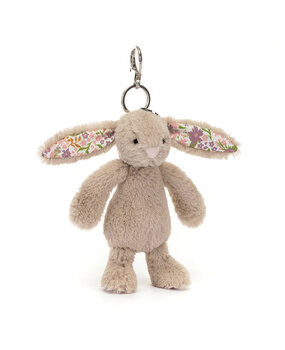 Jellycat Sleutelhanger Blossom Beige Bunny Petal Bag Charm