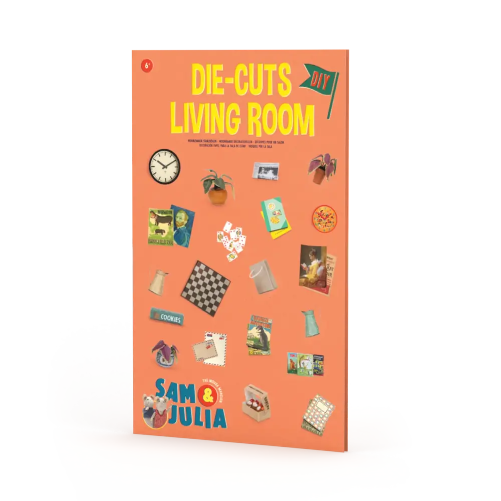 Het Muizenhuis Decoratievellen - Woonkamer Het Muizenhuis Decoratievellen - Woonkamer