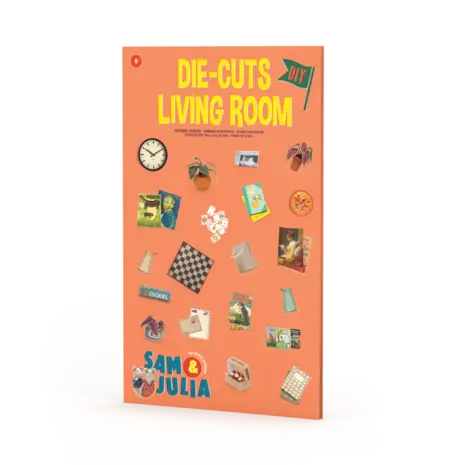 Het Muizenhuis Decoratievellen - Woonkamer Het Muizenhuis Decoratievellen - Woonkamer