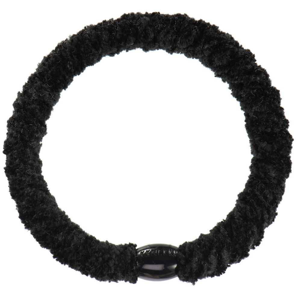 Kknekki Haarelastiekje Velvet Black Kknekki Haarelastiekje Velvet Black