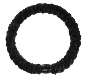 Kknekki Haarelastiekje Velvet Black Kknekki Haarelastiekje Velvet Black