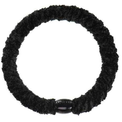 Kknekki Haarelastiekje Velvet Black Kknekki Haarelastiekje Velvet Black