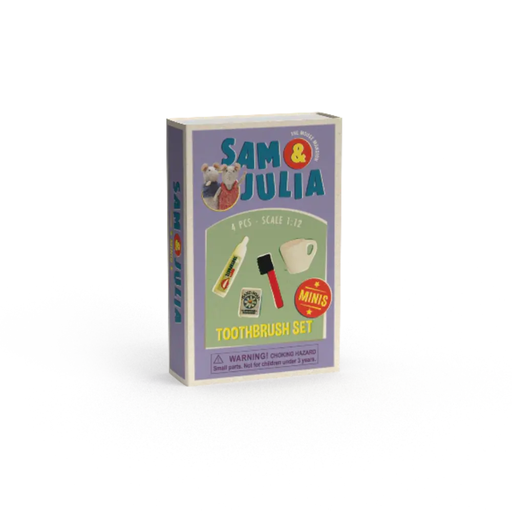 Het Muizenhuis Mini's - Tandenborstelset Het Muizenhuis Mini's - Tandenborstelset