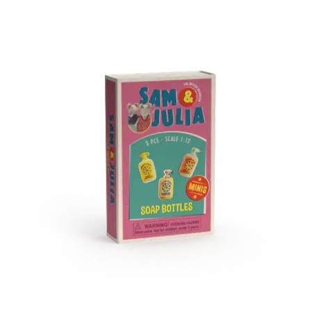 Het Muizenhuis Mini's - Zeepflesjes Het Muizenhuis Mini's - Zeepflesjes