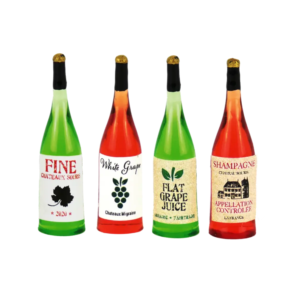 Het Muizenhuis Mini's - Drankflessen Het Muizenhuis Mini's - Drankflessen