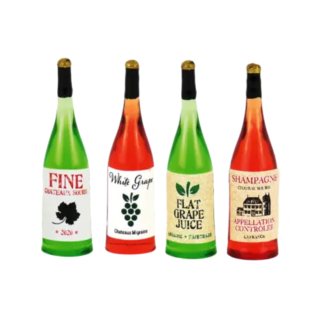 Het Muizenhuis Mini's - Drankflessen Het Muizenhuis Mini's - Drankflessen