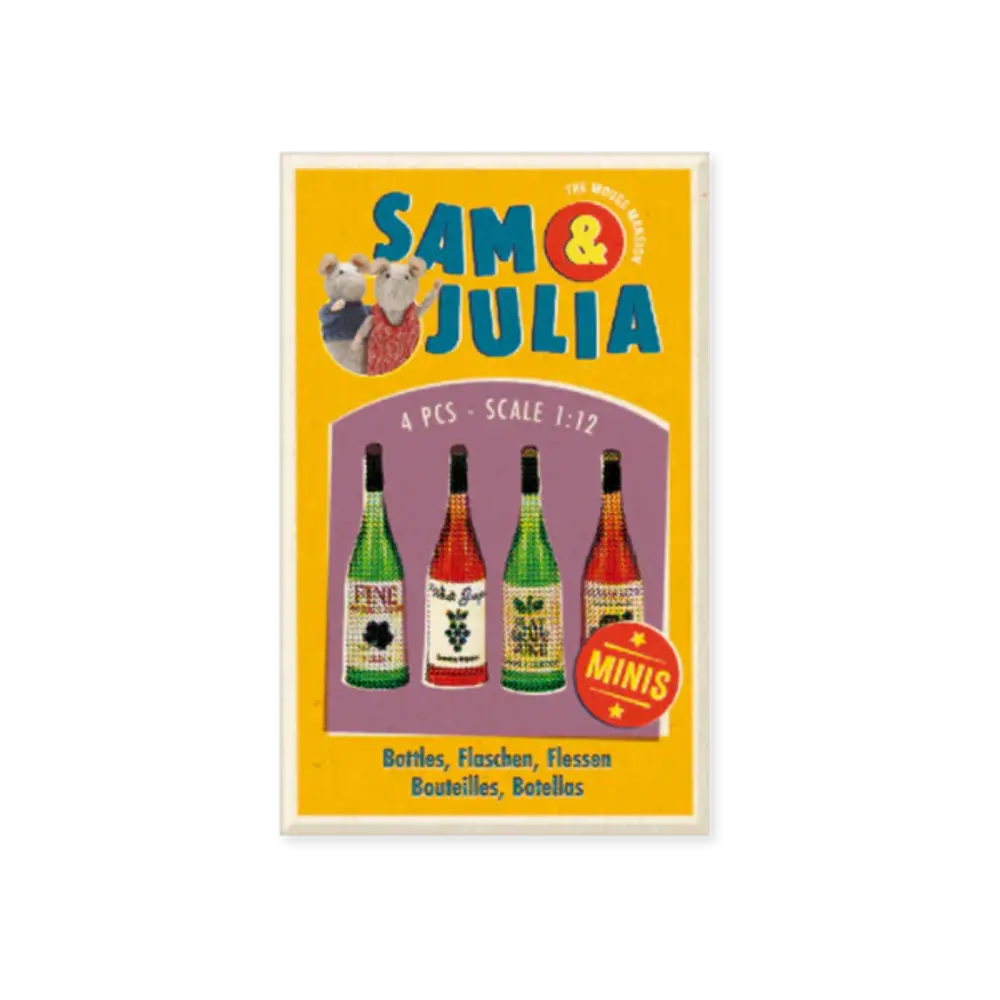 Het Muizenhuis Mini's - Drankflessen Het Muizenhuis Mini's - Drankflessen