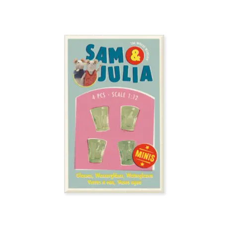 Het Muizenhuis Mini's - Waterglazen Het Muizenhuis Mini's - Waterglazen