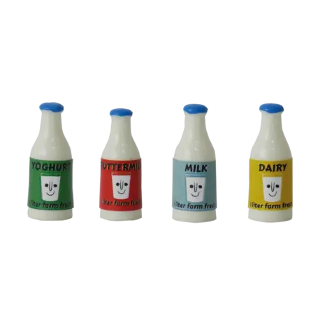 Het Muizenhuis Mini's - Melkflessen Het Muizenhuis Mini's - Melkflessen