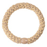 Kknekki Haarelastiekje Velvet Glitter Beige Kknekki Haarelastiekje Velvet Glitter Beige