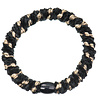 Kknekki Haarelastiekje Velvet Stripe Black Kknekki Haarelastiekje Velvet Stripe Black