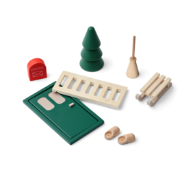 Liewood Elfendeurtje Lena Garden Green Multi Mix Liewood Elfendeurtje Lena Garden Green Multi Mix