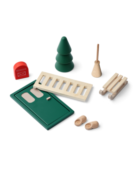 Liewood Elfendeurtje Lena Garden Green Multi Mix Liewood Elfendeurtje Lena Garden Green Multi Mix